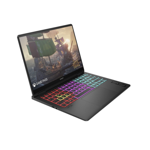 Ноутбук HP Omen 14-fb0016ci, 14" (2880x1800) OLED 120 Гц/Intel Core Ultra 7 155H/16 ГБ DDR5/1024 ГБ SSD/NVIDIA GeForce RTX 4060 для ноутбуков (8 Гб)/Без системы, Черный (A1AA6EA)