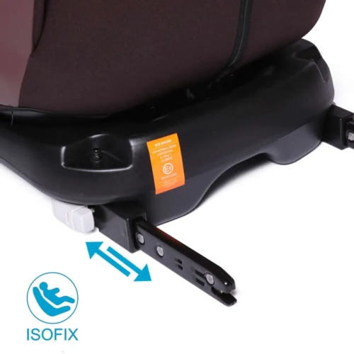 Автокресло BabyCare Shelter шоколадный