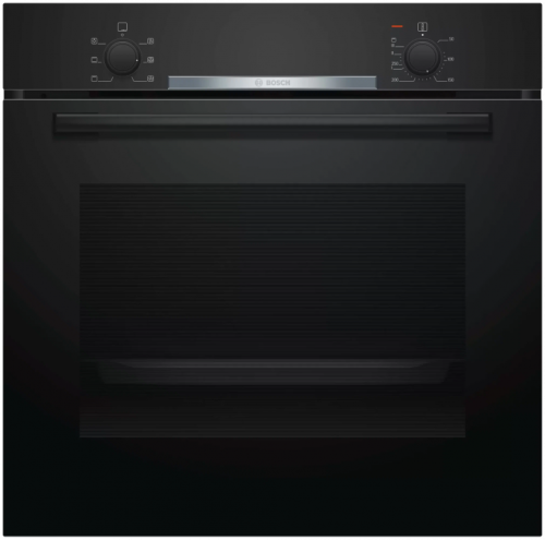 Электрический духовой шкаф Bosch HBA530BB0S, черный