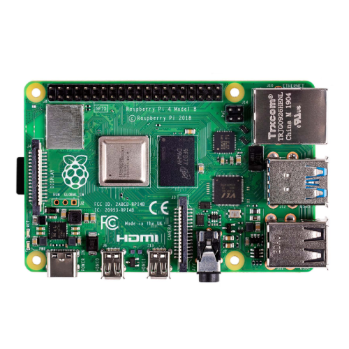 ПК Мини Raspberry Pi 4 Model B BCM2711 (1.5) 2Gb CR noOS GbitEth WiFi BT (RA502)