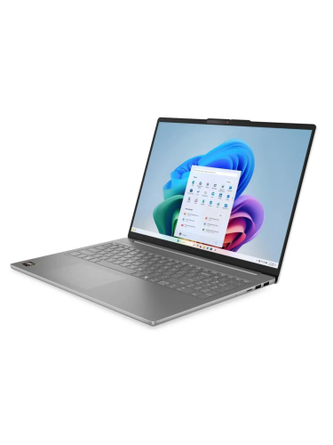 Ноутбук Lenovo IdeaPad Slim 5 16AKP10, 16" (2880x1800) OLED 120 Гц/AMD Ryzen AI 5 340/16 ГБ DDR5/512 ГБ SSD/AMD Radeon Graphics/Без системы, Серый (83HY000PRK)