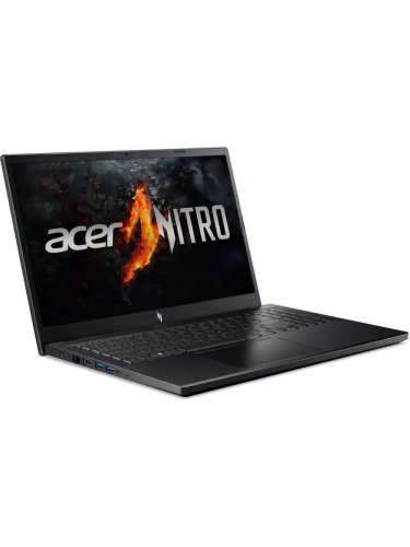 Ноутбук Acer Nitro V 15 ANV15-41-R3LC, 15.6" (1920x1080) IPS 144 Гц/AMD Ryzen 5 6600H/16 ГБ DDR5/512 ГБ SSD/NVIDIA GeForce RTX 3050 (6 Гб)/Без системы, Черный (NH.QSHER.004)