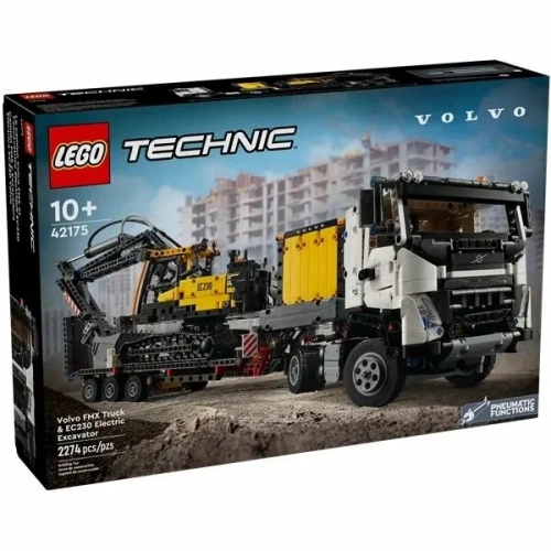 Конструктор LEGO Technic 42175 Volvo FMX Truck & EC230 Electric Excavat