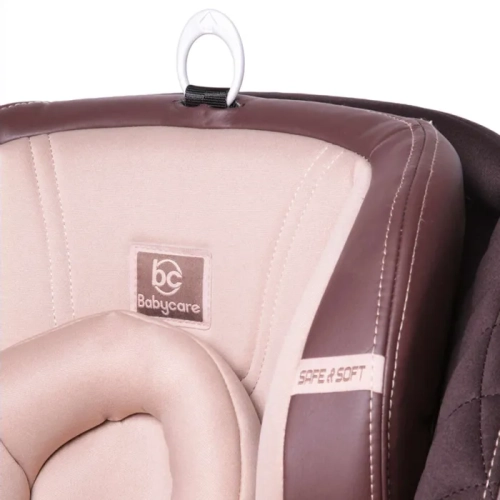 Автокресло BabyCare Shelter шоколадный