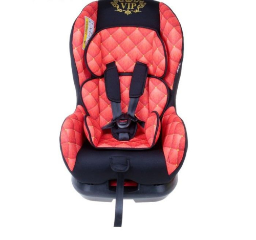 Автокресло Support, группа 0+/1, цвет красный/чёрный VIP