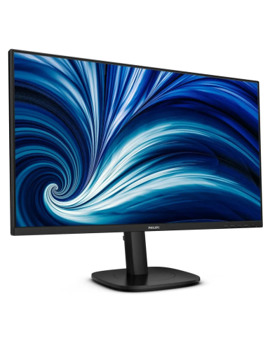 Монитор Philips 27B2N3500J 27" 2560x1440, WLED, 16:9, IPS, 350cd, 4ms, 1300:1, 50M:1, 178/178, 2*HDMI, DP, USB Hub: 4*USB3.2, Speakers, 120Hz, Tilt, HAS, Swivel, Pivot, Internal, VESA, Black, 3y