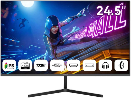 Монитор 24.5" Aiwa MD2512 IPS, 1920x1080, 4 ms, 100Hz, Black