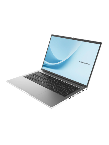 Ноутбук MAIBENBEN Business Standard B114B, 14.5" (3072x1920) IPS 120 Гц/AMD Ryzen 5 6600H/16 ГБ DDR5/512 ГБ SSD/AMD Radeon Graphics/Linux, Серебристый (B114B-R566UMFQSLSRE1)