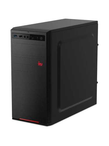 Системный блок iRU Home 320A5SE MT, AMD Ryzen 5 3400G / 16 ГБ DDR4 / 256 ГБ SSD / AMD Radeon Graphics / Без ОС, черный (2136647)