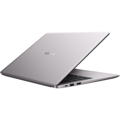 Ноутбук Honor MagicBook X14, 14" (1920x1200) IPS/Intel Core i3-1315U/8 ГБ LPDDR4X/512 ГБ SSD/Intel UHD Graphics/Без системы, Серый (5301ALXB)
