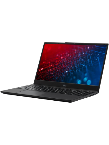 Ноутбук iRU Tactio 15ALG, 15.6" (1920x1080) IPS/Intel Core i5-12600H/16 ГБ DDR4/512 ГБ SSD/Intel Iris Xe Graphics/Без системы, Черный (2126364)