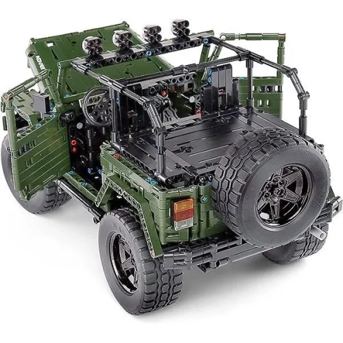Конструктор Mould King джип Вранглер Рубикон хаки 2096 деталей
