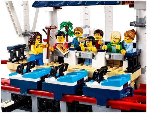 Конструктор LEGO 10261 Roller Coaster  Американские горки