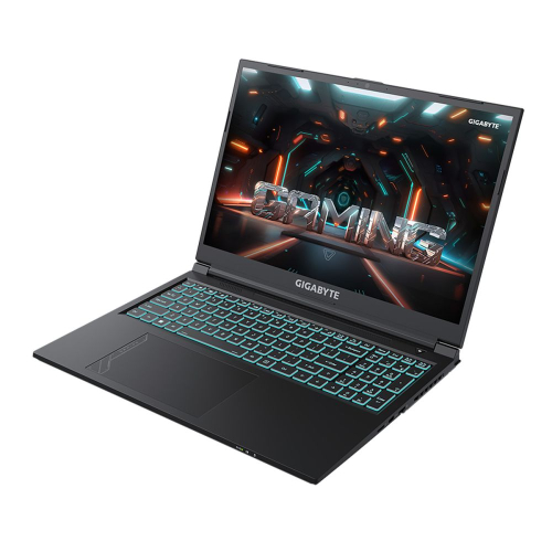 Ноутбук GIGABYTE G6 KF, 16" (1920x1200) IPS 165Гц/Intel Core i7-13620H/16ГБ DDR5/1ТБ SSD/GeForce RTX 4060 8ГБ/Win 11 Home, черный (KF-H3KZ854SH)
