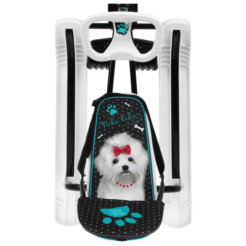 Снегокат «Тимка спорт 4-1 Болонка», ТС4-1/БЛ, со спинкой и ремнём безопасности