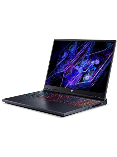 Ноутбук Acer Predator Helios 16 PH16-72-921Y, 16" (2560x1600) IPS 240 Гц/Intel Core i9-14900HX/32 ГБ DDR5/2048 ГБ SSD/NVIDIA GeForce RTX 4070 для ноутбуков (8 Гб)/Без системы, Черный (NH.QR9CD.001)