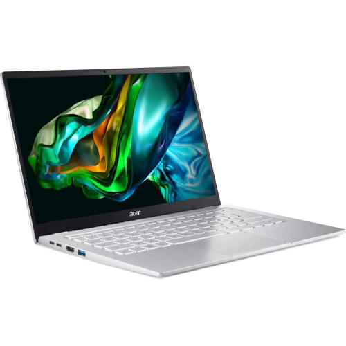 Ноутбук Acer Swift Go SFG14-41-R7EG, 14" FHD IPS/AMD Ryzen 7 7730U/16ГБ LPDDR4X/1ТБ SSD/Radeon Graphics/Windows 11 Home, серебристый (NX.KG3CD.002)