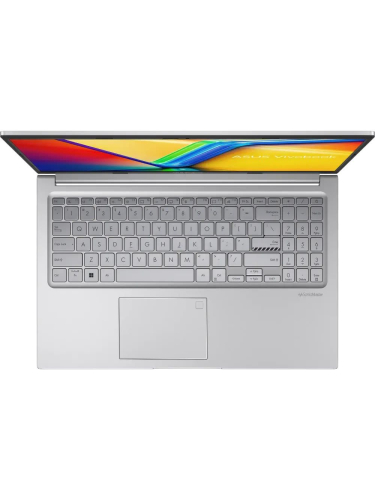 Ноутбук ASUS Vivobook 15 X1504VA-BQ2880, 15.6" (1920x1080) IPS/Intel Core i3-1315U/8 ГБ DDR4/512 ГБ SSD/Intel UHD Graphics/Без системы, Серебристый (90NB10J2-M03B20)