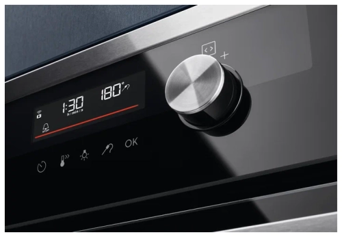 Электрический духовой шкаф Electrolux OKD6P77WX, серебристый