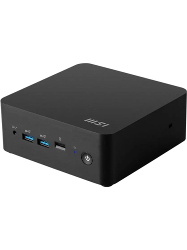 Мини-ПК MSI Cubi NUC 1M-098RU, Intel Core 5 120U / 16 ГБ DDR5 / 512 ГБ SSD / Intel Graphics / Windows 11 Pro, черный (9S6-B0B111-218)