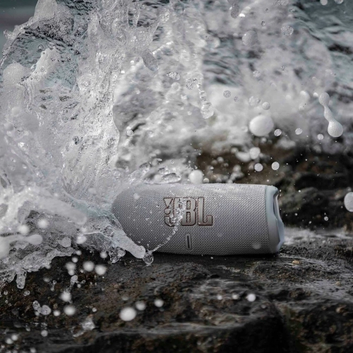 Портативная акустика JBL Charge 5, 40 Вт, серый