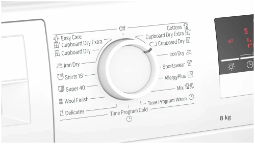 Сушильная машина Bosch WTN85423ME, белый