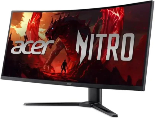 Монитор Acer 34" Nitro XZ340CURX2bmiipphx VA LED 3440x1440 200Hz 1ms черный UM.CX0CD.201