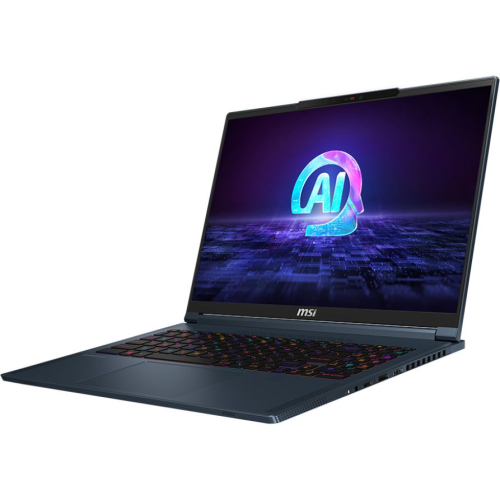 Ноутбук MSI Creator 16 AI Studio A1VIG-062RU, 16" UHD+ (3840x2400) IPS 120 Гц/Intel Core Ultra 9 185H 2.3 ГГц, 16 ядер/32 ГБ DDR5 5600 МГц/2 ТБ SSD/NVIDIA GeForce RTX 4090 16 ГБ/Windows 11 Pro, синий (9S7-15F312-062)