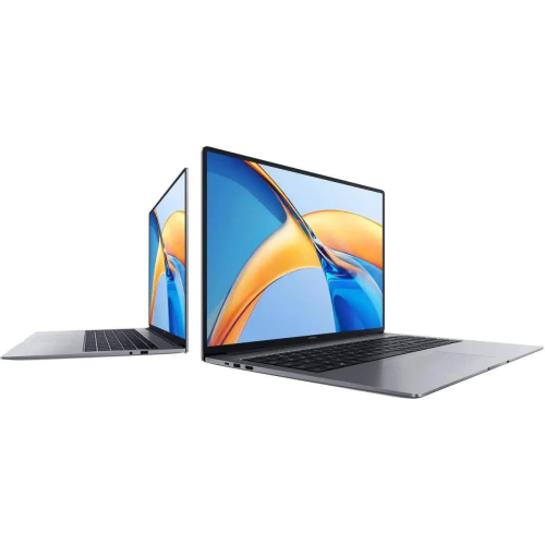 Ноутбук Honor MagicBook X16, 16" (1920x1200) IPS/AMD Ryzen 5 7640HS/16 ГБ LPDDR5X/512 ГБ SSD/AMD Radeon Graphics/Без системы, Серый (5301AJYD)