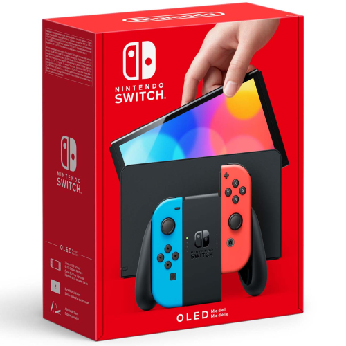 Игровая приставка Nintendo Switch OLED-модель Neon Blue/Neon Red