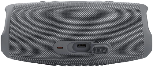 Портативная акустика JBL Charge 5, 40 Вт, серый