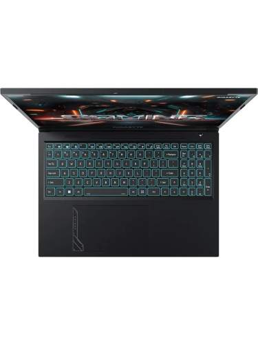 Ноутбук Gigabyte G6, 16" (1920x1200) IPS 165 Гц/Intel Core i7-13620H/32 ГБ DDR5/512 ГБ SSD/NVIDIA GeForce RTX 4060 для ноутбуков (8 Гб)/Без системы, Черный (KF-H3KZ853KD/32)