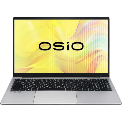 Ноутбук OSiO FocusLine F150a, 15.6" (1920x1080) IPS/AMD Ryzen 5 5500U/8 ГБ DDR4/512 ГБ SSD/AMD Radeon Graphics/Без системы, Серый (F150A-008)