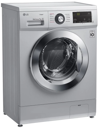 Стиральная машина LG Steam F2J3HS4L, серебристый