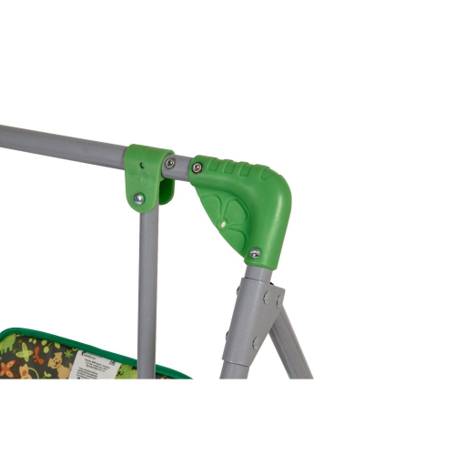 Качели детские напольные «Чарли», цвет зелёный