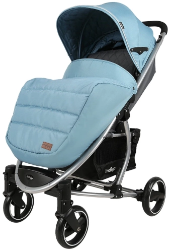 Коляска прогулочная Indigo SOUL, голубой