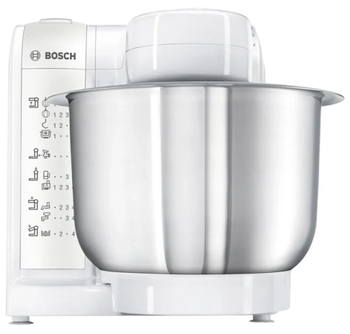 Кухонный комбайн Bosch MUM4875, 600 Вт, белый