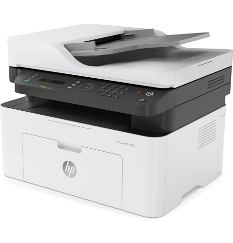 МФУ HP Laser MFP 137fnw 4ZB84A A4 20ppm ADF Wi-Fi