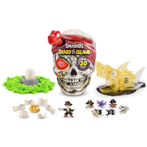 Игрушка сюрприз ZURU SMASHERS Остров динозавров, гигантский череп, 7488