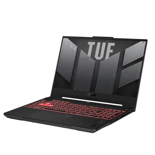 Ноутбук ASUS TUF Gaming F15 2023 FX507ZI4-LP030, 15.6" (1920x1080) IPS 144 Гц/Intel Core i7-12700H/16 ГБ DDR4/512 ГБ SSD/NVIDIA GeForce RTX 4070 для ноутбуков (8 Гб)/Без системы, Серый (90NR0FV7-M001E0)