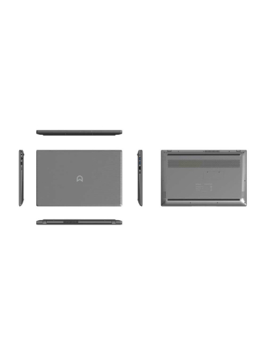 Ноутбук IRBIS GroovyBook 15, 15" (1920x1080) IPS/Intel Core i5-1240P/16 ГБ DDR5/512 ГБ SSD/Intel Iris Xe Graphics/Windows 11 Pro, Серый (15NBP2001)