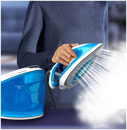 Парогенератор Tefal Express Airglide SV8002 голубой