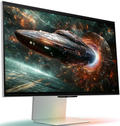 Монитор Samsung 27" Odyssey 3D LS27FG900XIXCI серебристый IPS LED