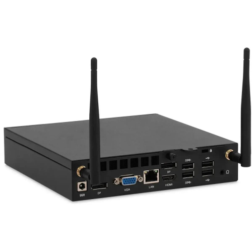 Мини-ПК iRU 310H6ITF, Intel Core i3-12100 / 8 ГБ DDR4 / 256 ГБ SSD / Intel UHD Graphics / Без ОС, черный (2031369)