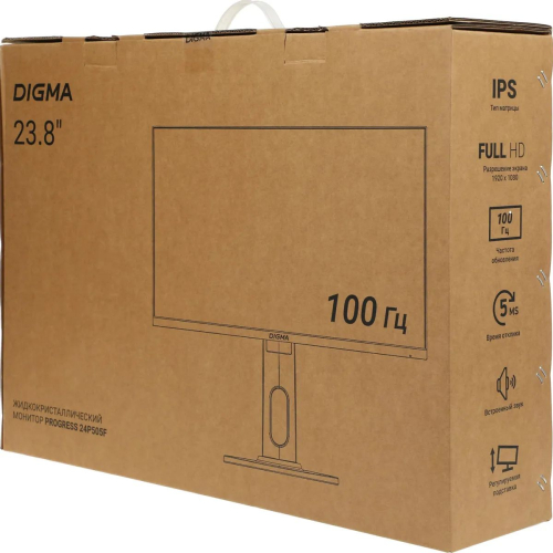 Монитор Digma 23.8" Progress 24P505F FHD IPS LED черный DM24SB05