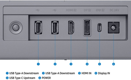 Монитор Samsung 32" Smart Monitor M9 LS32FM902SIXCI Ultra HD 4K OLED LED серебристый